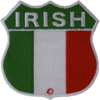 Irish Shield Flag Patch | Embroidered Patches